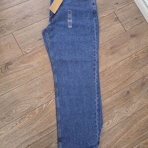 Levi's Blue Denim Jeans with Orange Label